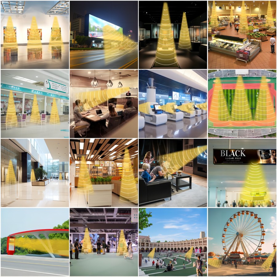 定向傳聲音箱應(yīng)用場景匯總