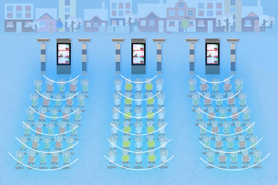 廣場舞定向音響定向發(fā)聲