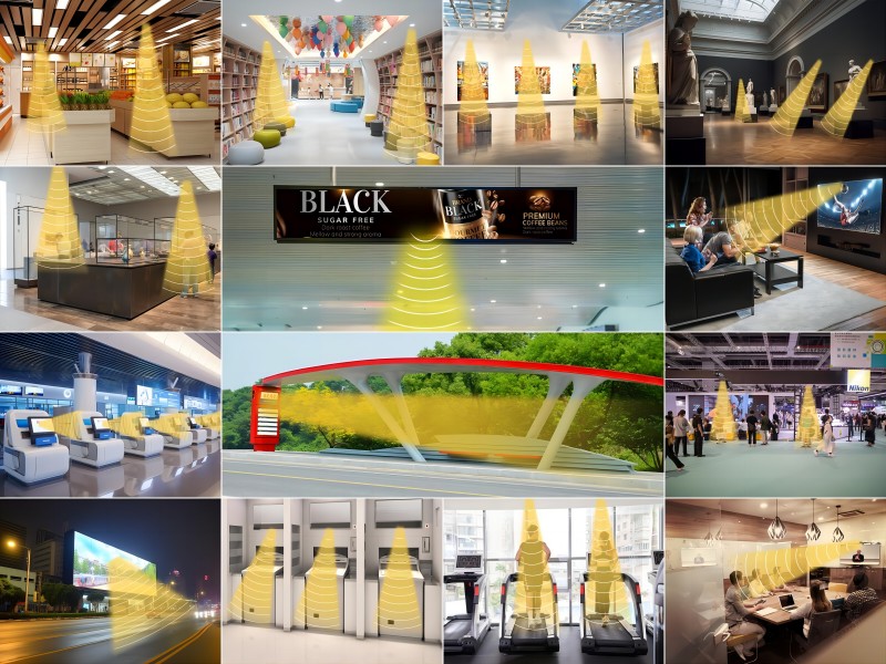 超聲波定向音響聚音寶應(yīng)用場(chǎng)景集合