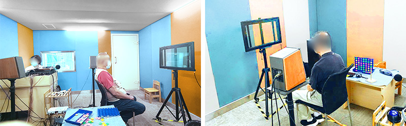 聚音屏，聽力測試