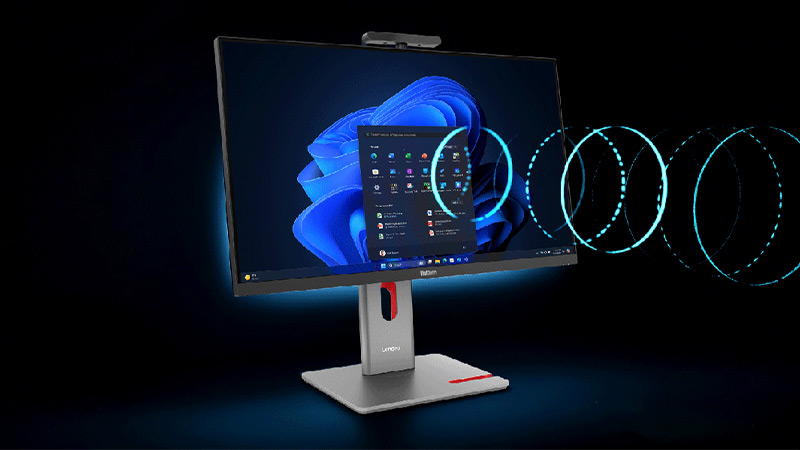 搭載清聽聲學聚音屏技術的聯(lián)想終端設備