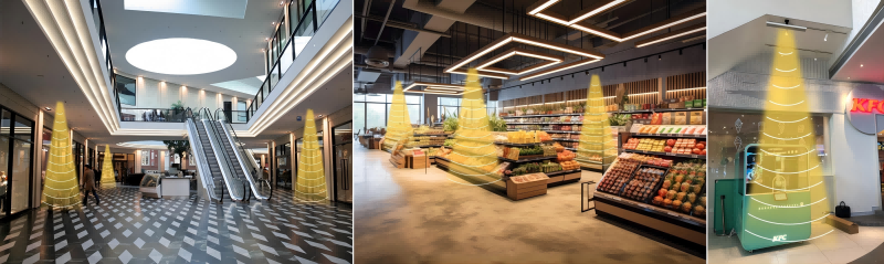 零售商超行業使用定向聲音響