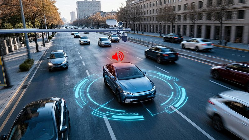 清聽聲學違法鳴笛、炸街車抓拍系統