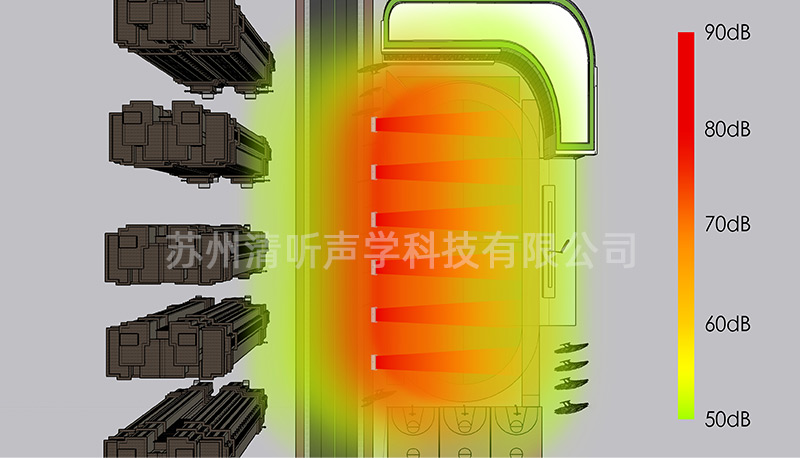 操場(chǎng)定向發(fā)聲，聲音分區(qū)控制