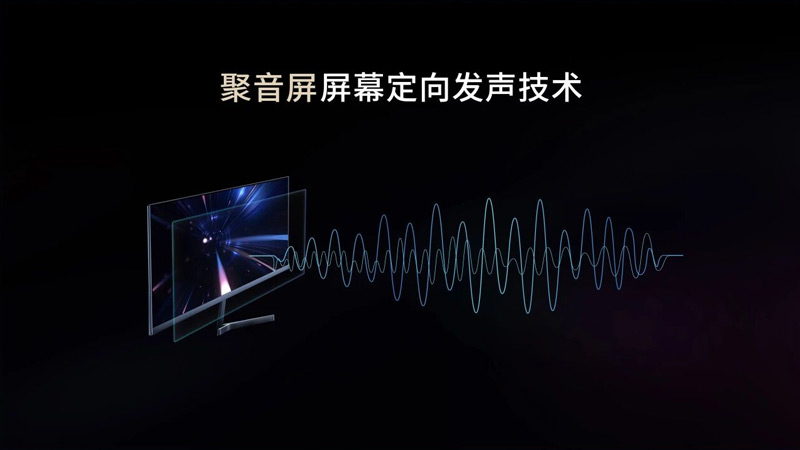 清聽聲學聚音屏——屏幕定向發(fā)聲技術