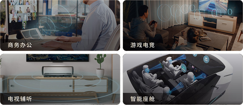 清聽聲學聚音屏適合多場景應用