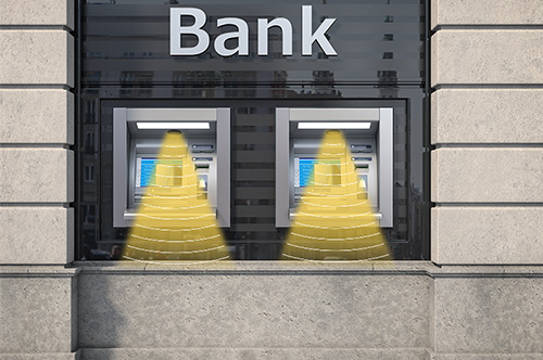 自助終端超聲波定向聲音,指向性強