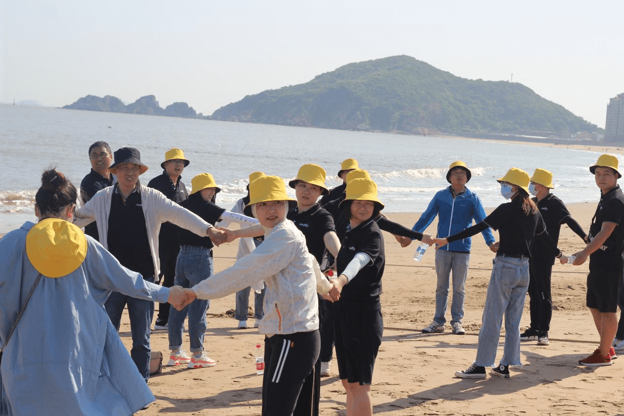 清聽聲學舉行了為期兩天的嵊泗列島團建活動